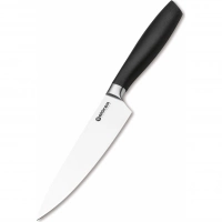 Кухонный нож шефа Bker Core Professional Chef’s Knife, 160 мм, сталь X50CrMoV15, рукоять пластик купить в Омске