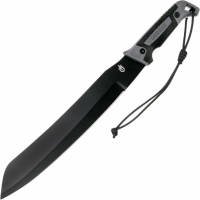 Мачете Gerber — Gator Golok Machete, сталь 65MN Carbon Steel Black Finish, рукоять ударопрочный пластик купить в Омске