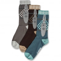 Носки Boker 09BO199 Socks Set Large 3 пары, р.39-42 купить в Омске