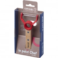 Нож для чистки овощей Opinel Peeler, деревянная рукоять, нержавеющая сталь, коробка купить в Омске