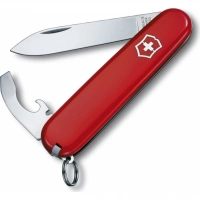 Нож перочинный Victorinox Bantam, сталь X55CrMo14, рукоять Cellidor®, красный купить в Омске