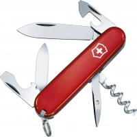 Нож перочинный Victorinox Tourist, сталь X55CrMo14, рукоять Cellidor®, красный купить в Омске