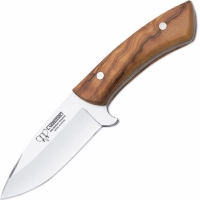 Нож с фиксированным клинком Cudeman Cuchillo Desollador, сталь 440 Stainless Steel, рукоять оливковое дерево купить в Омске