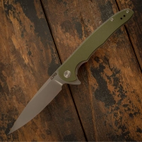 Складной нож CJRB Briar, сталь D2, Green G10 купить в Омске