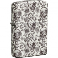 Зажигалка Skeleton Glow in the Dark Green ZIPPO купить в Омске