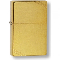 Зажигалка ZIPPO 1937 Vintage™ с покрытием Brushed Brass, латунь/сталь, золотистая, 36x12x56 мм купить в Омске