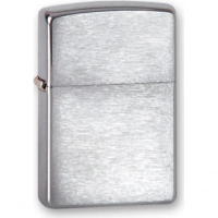 Зажигалка ZIPPO Classic с покрытием Brushed Chrome, латунь/сталь, серебро, матовая, 36x12x56 мм купить в Омске