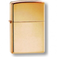 Зажигалка ZIPPO Classic с покрытием High Polish Brass купить в Омске